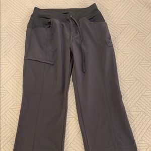 Cherokee Infinity collection dark grey scrub pants